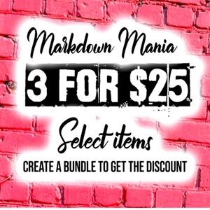 Choose any 3 items $15 or less